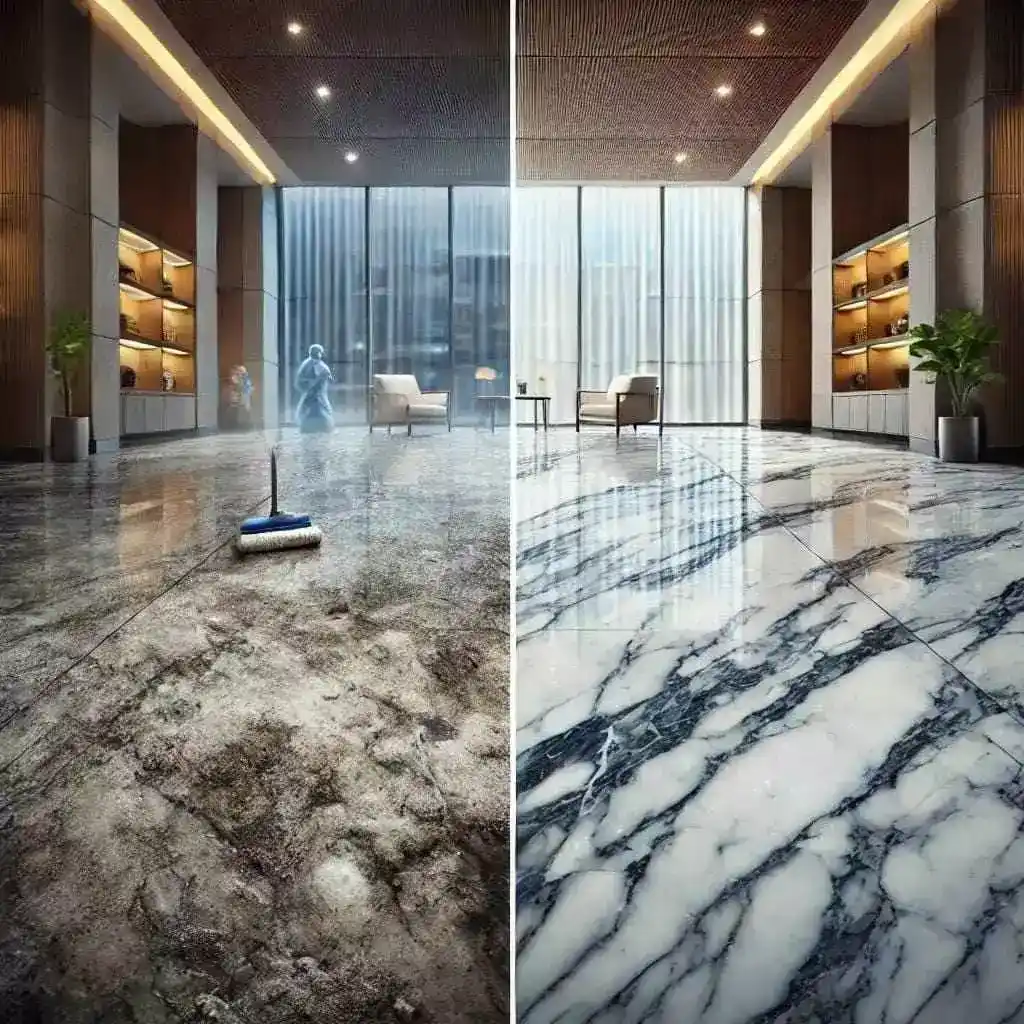 石材特殊處理前後對比圖